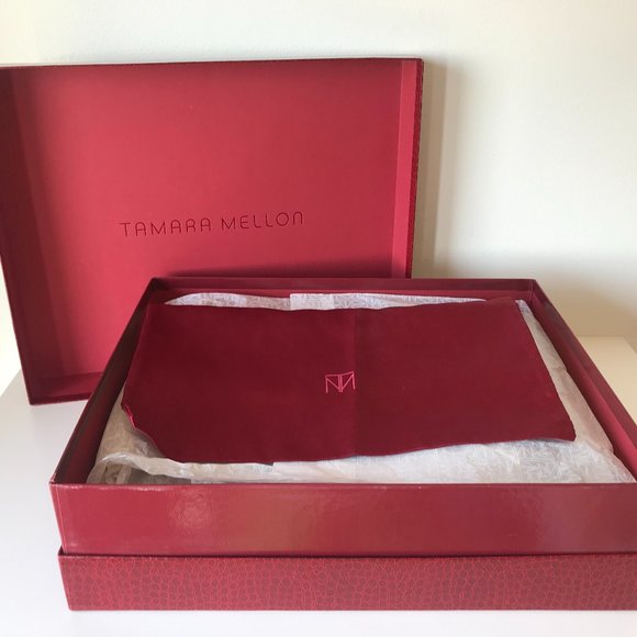 Tamara Mellon Red Ankle Boots - Picture 10 of 11